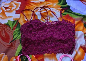 2 Lace Bralette Set