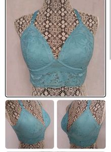 victoria's secret Blue Lace Bra