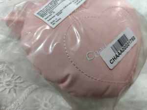 Charlotte Tilbury Heart Key Charm Cushion Pouch