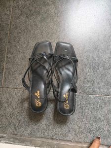 Jade Heels - Black - Size 7