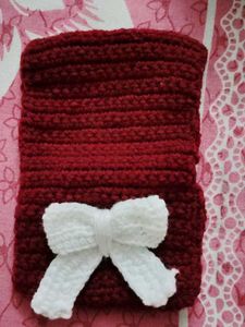 149.Handmade Crocheted wallet with Bow