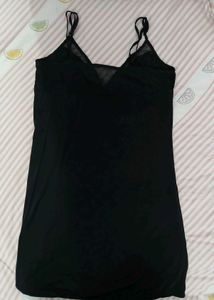 Women's Black Slip Dress