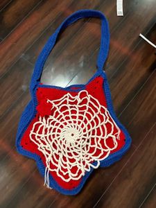 Crochet Spiderweb Bag