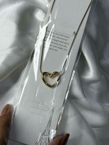 Gold Heart Necklace - Anti tarnish