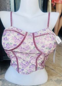 Floral Corset Top