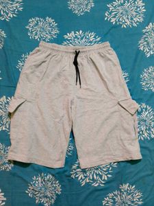 Men's Dark Blue and grey Cargo Shorts