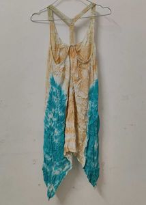 Tie-Dye Racerback Tank Top