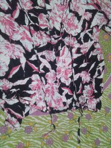 Bohemian Floral Print Top