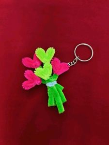 Cute Ice Cream Cone Keychain