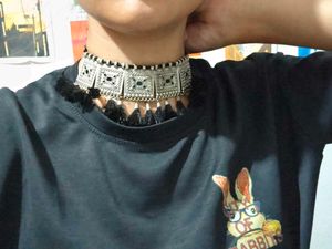 Oxide Choker Necklace &amp; star shape ring