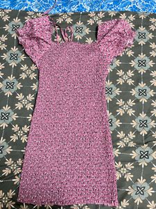 Floral Print Mini Dress
