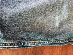H&amp;m Blue  straight high waste Jeans