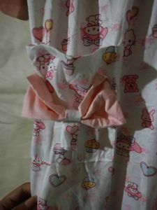Cute Pink Patterned night dress