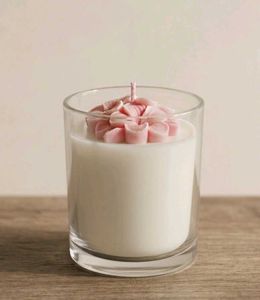 Decorative Flower Scented Candle