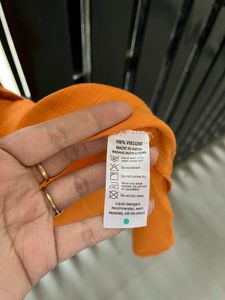 (New with tags) Here&amp;Now Orange Shirt Dress