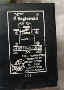 Relay 24v 25a 250ohm