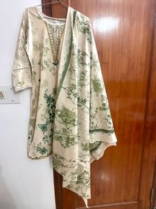 Summer cotton  Elegant Printed Kurta set