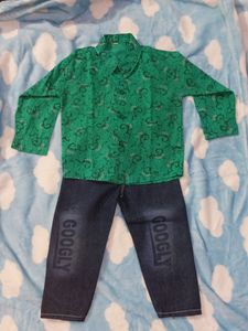 Kids Shirt And Pant Set