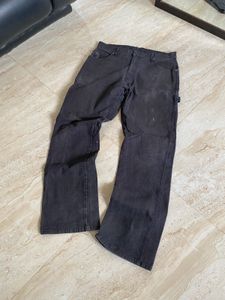 DICKIES Men's Black Carpenter Jeans