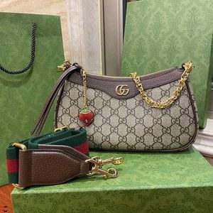 Gucci Handbag with Strawberry Charm WD BOX