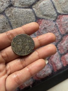 Vintage Engraved Coin collectible