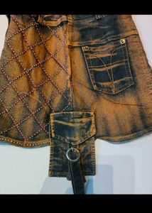 Y2K vintage Denim Mini Skirt