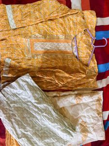 Beautiful Yellow Kurta Set with Dupatta