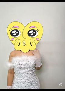 Sparkling Sequin Feather Dress