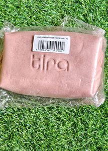 Tira Cute Pink Suede Pouch