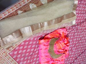 Pink Gown Flared