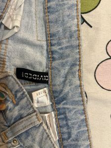 H&amp;M Devided Ribbed Denim Jeans