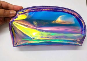Iridescent Cosmetic Pouch