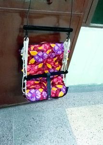 Floral Baby Swing