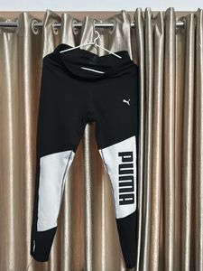 Puma Black & White Leggings