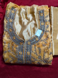 Unstitched Suit Material No Return/No Refund
