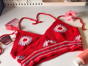 Handmade Crochet Bikini Top