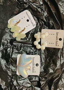 Korean Studs Pack Of 3