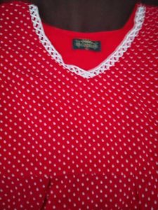Red Polka Dot Dress
