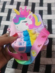 Popit Baby Girl Purse