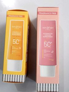 Dot &amp; Key watermelon Sunscreen and Vitamin C sunsc