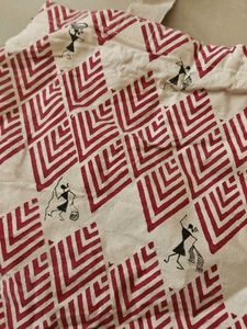 Tote Bag with Tribal Art Print