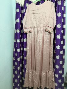 Madhuram Elegant Pink Ethnic Gown