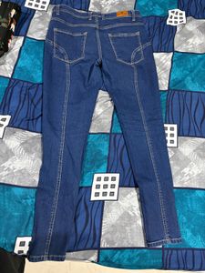 Dark Blue Denim Jeans
