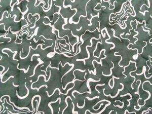Green Printed Casual Tunic Top