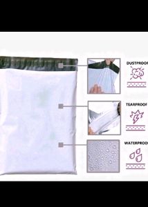 50 Pieces Courier Bags 10*12 With Pod For Label