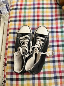Classic High-Top Canvas Sneakers