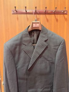 Men's Pinstripe Suit Jacket