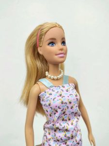 Barbie Doll with Pearl Necklace