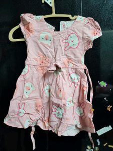Cute Pink Bunny Dress