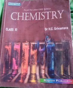 Dr H.C.Srivastava For 11th Class Chemistry Book...